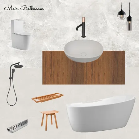 main bathroom Interior Design Mood Board by alanacreeper on Style Sourcebook
