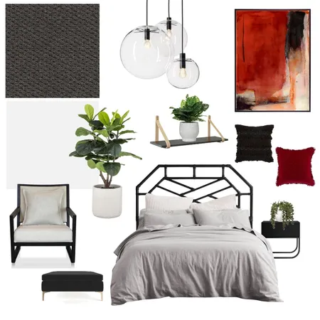 Poppy Bedroom Interior Design Mood Board by Courtney.Scott on Style Sourcebook