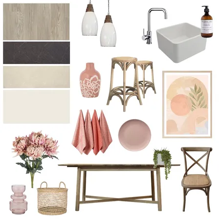 Blossom Kitchen Interior Design Mood Board by Courtney.Scott on Style Sourcebook