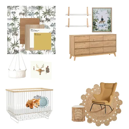 Kids jungle bedroom Interior Design Mood Board by MelissaKW on Style Sourcebook