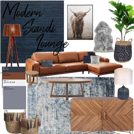 Modern Scandi Lounge Interior Design Mood Board by Liesl on Style Sourcebook