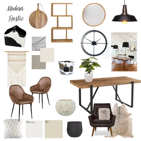 Modern Rustic2 Interior Design Mood Board by SusieQ on Style Sourcebook