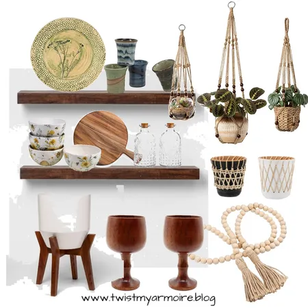 Natural Finds Interior Design Mood Board by Twist My Armoire on Style Sourcebook