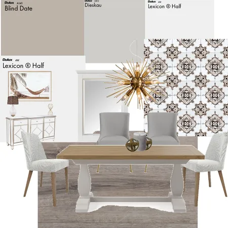 Neutral Formal Dining Room Interior Design Mood Board by Jazmine.Garland on Style Sourcebook