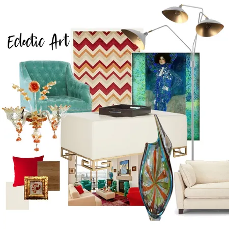 dec 14Eclectic Art Interior Design Mood Board by SIAA on Style Sourcebook