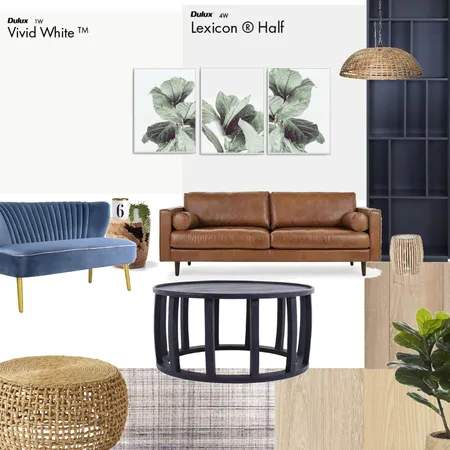 Relaxed Living Room Interior Design Mood Board by Lil Interiors on Style Sourcebook