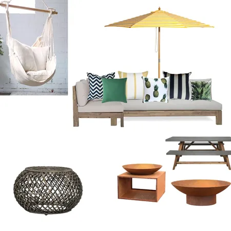 Outdoor decking Vibes Interior Design Mood Board by Lil Interiors on Style Sourcebook
