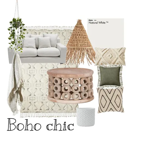 boho chic Interior Design Mood Board by evasaunders on Style Sourcebook