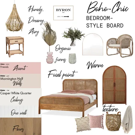 Boho Interior Design Mood Board by Adrienne. K on Style Sourcebook