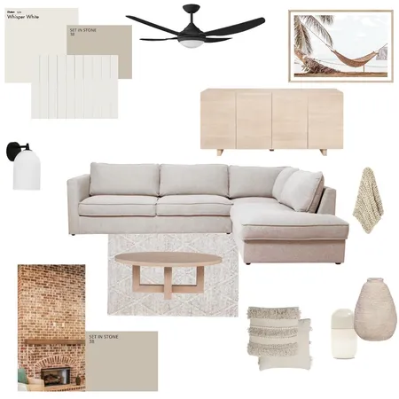 Coastal country Interior Design Mood Board by Stone and Oak on Style Sourcebook