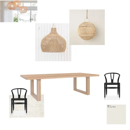 Coastal dining Interior Design Mood Board by Stone and Oak on Style Sourcebook