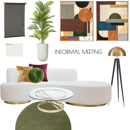 Informal Meeting Interior Design Mood Board by KristieNorton on Style Sourcebook