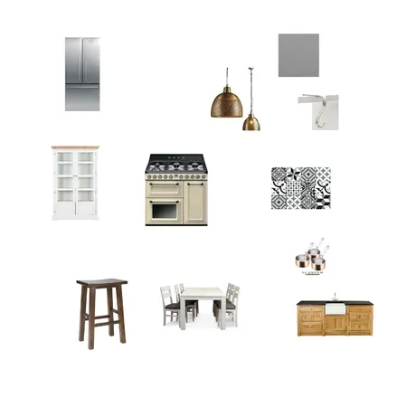Morden Country Kitchens Interior Design Mood Board by Charido on Style Sourcebook