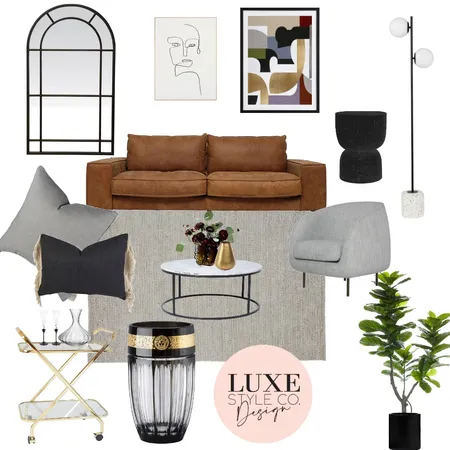 Contemporary Muse Interior Design Mood Board by Luxe Style Co. on Style Sourcebook