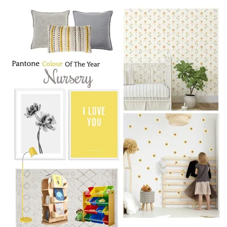 Pantone Colour Of The Year | Nursery Interior Design Mood Board by Olive et Oriel on Style Sourcebook