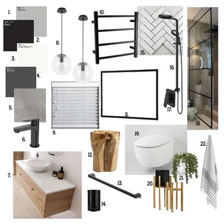 Gregory Bathroom Interior Design Mood Board by lydiapayne on Style Sourcebook