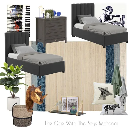 boys bedroom Interior Design Mood Board by naniej on Style Sourcebook