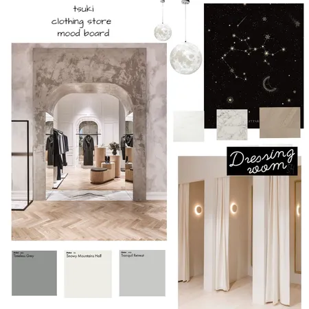 tsuki clothing store Interior Design Mood Board by Gina_R on Style Sourcebook