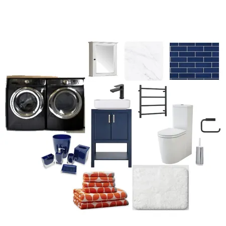 WC/Laundry Interior Design Mood Board by leah.kooma on Style Sourcebook