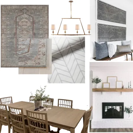 Dining room Interior Design Mood Board by Oleander & Finch Interiors on Style Sourcebook