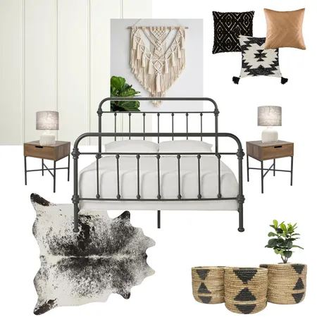 Farmhouse Bedroom Interior Design Mood Board by Bianca Carswell on Style Sourcebook