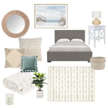 grey and white bedroom Interior Design Mood Board by Karin Prinsloo on Style Sourcebook