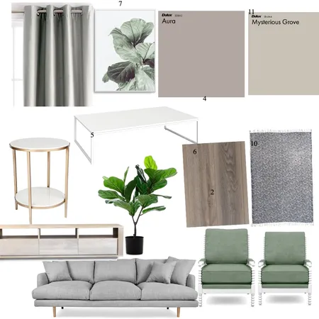 living 1 Interior Design Mood Board by larissab2599 on Style Sourcebook