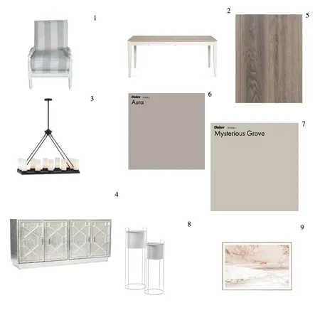 dining 1 Interior Design Mood Board by larissab2599 on Style Sourcebook