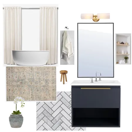 Master Bathroom Interior Design Mood Board by W+M Interiors on Style Sourcebook