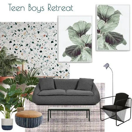 Teen Boys Retreat Interior Design Mood Board by Olive et Oriel on Style Sourcebook