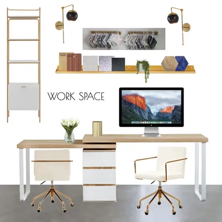 Work Space Interior Design Mood Board by KristieNorton on Style Sourcebook