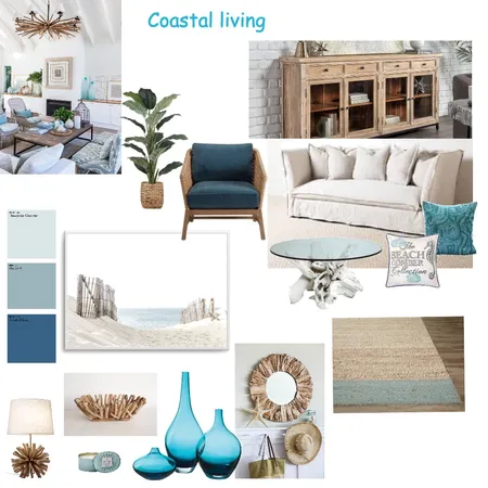 Coastal Living Interior Design Mood Board by Ptdesignanddecor on Style Sourcebook