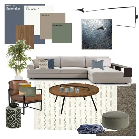 Japandi Living room Interior Design Mood Board by BRAVE SPACE interiors on Style Sourcebook