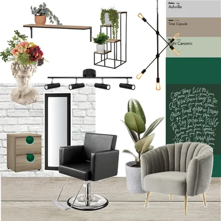 Luna Rizada Industrial Interior Design Mood Board by noraliapt on Style Sourcebook