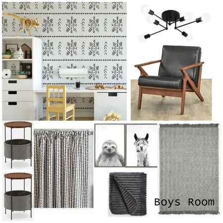 zahidajakeboysroom Interior Design Mood Board by RoseTheory on Style Sourcebook