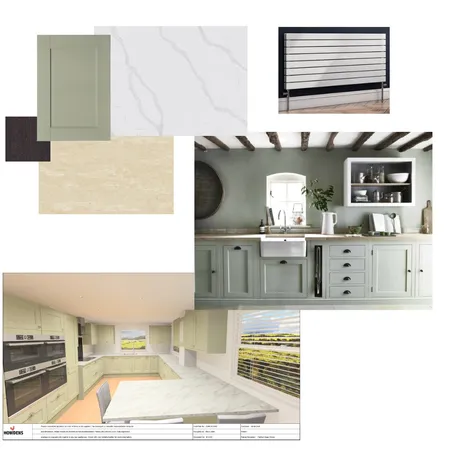 Kitchen Interior Design Mood Board by SPAZ on Style Sourcebook