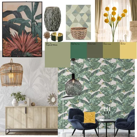 Tropical Interior Design Mood Board by Menes897 on Style Sourcebook