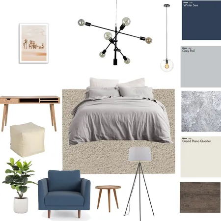 Bedroom Interior Design Mood Board by Dina El-Ashry on Style Sourcebook