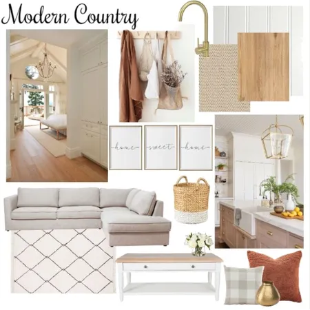 Modern Country Interior Design Mood Board by Murphy House Interiors on Style Sourcebook