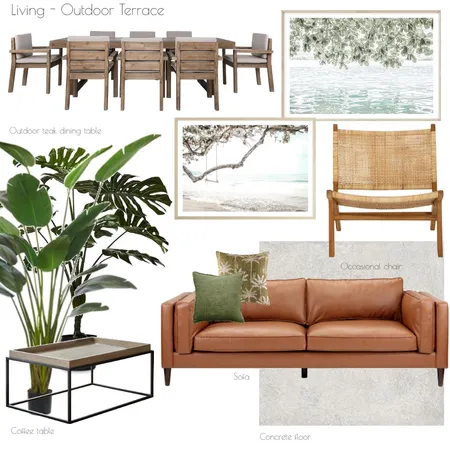 Home - Living/Outdoor terrace Interior Design Mood Board by MANUELACREA on Style Sourcebook