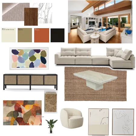 Family Room V6 Interior Design Mood Board by ckung on Style Sourcebook