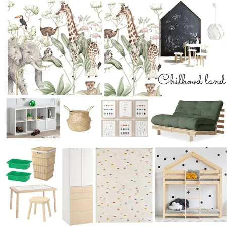 Maria kids room Interior Design Mood Board by Designful.ro on Style Sourcebook