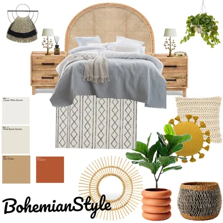 Bohemian Design Style Interior Design Mood Board by Nothando on Style Sourcebook