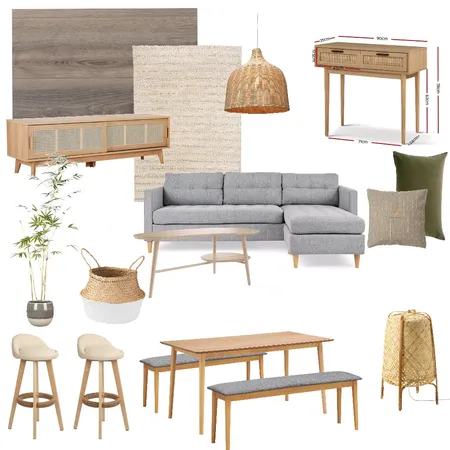 Living Room (Light) Interior Design Mood Board by tinateo on Style Sourcebook