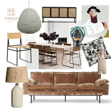 Earth bound Interior Design Mood Board by Kylie Tyrrell on Style Sourcebook
