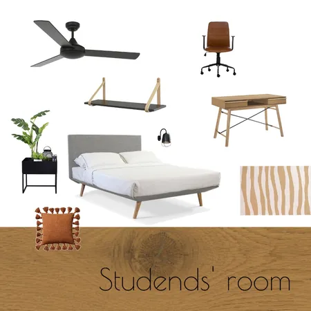 חדר בוגר Interior Design Mood Board by orifish on Style Sourcebook