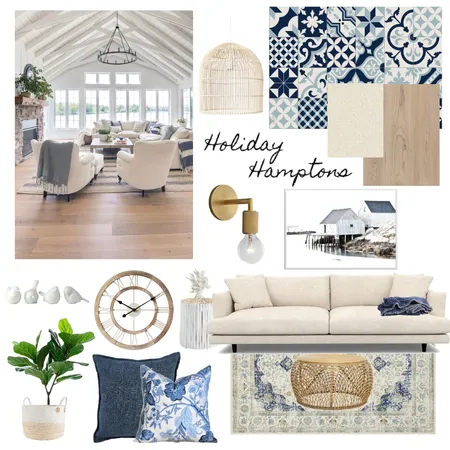 Holiday Hamptons Interior Design Mood Board by Murphy House Interiors on Style Sourcebook