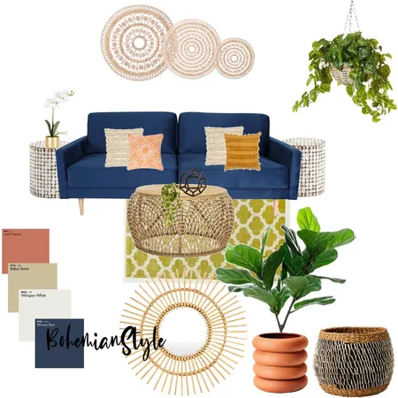 Bohemian Design Style 2 Interior Design Mood Board by Nothando on Style Sourcebook
