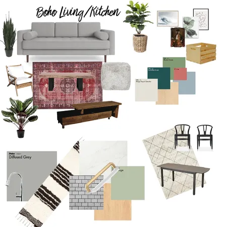 Kitchen/Living/Dining Interior Design Mood Board by cmccrosson on Style Sourcebook