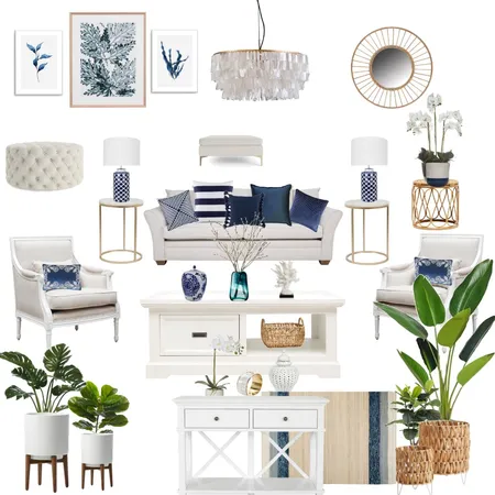 Hamptons Interior Design Mood Board by Fay on Style Sourcebook